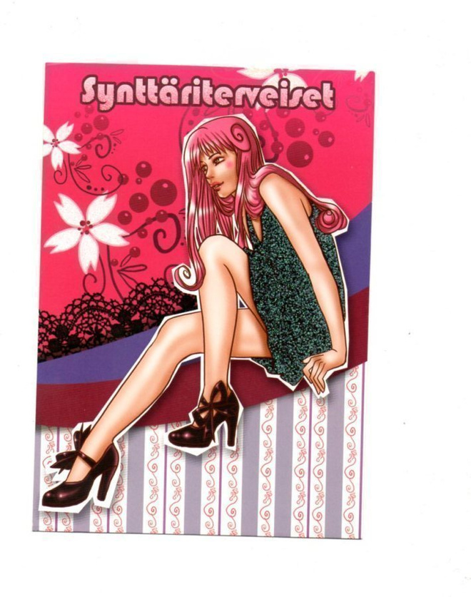 °°SYNTTÄRITERVEISET°° -KORTTI /PAPRON ...KIMALLE