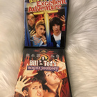 2 X BILL & TED'S  (Excellent Adventure & Bogus Journey) - pikkukuva 1