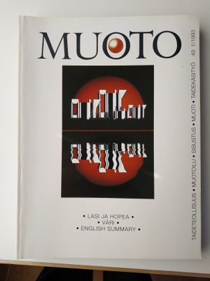 Muoto lehti 1993 vuosikerta (5 lehteä)