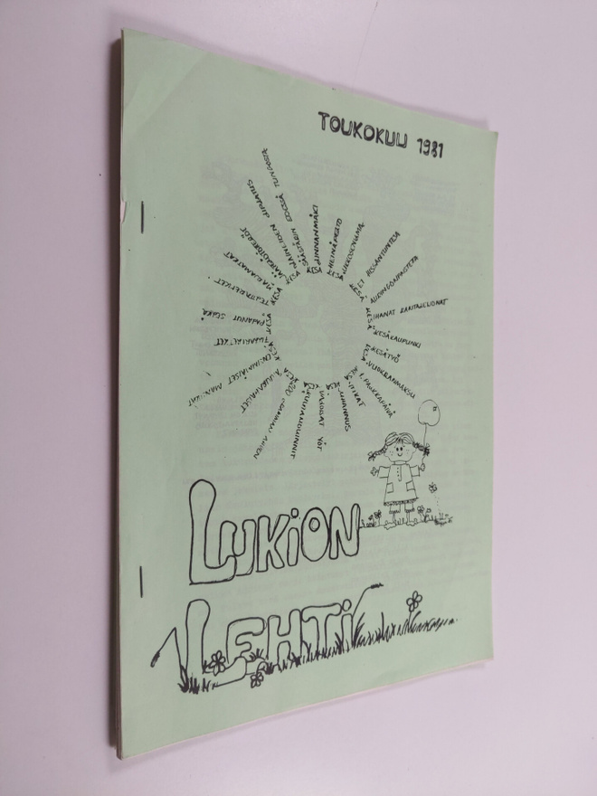 Alli Hosialaisluoma-Karppinen : Lukion lehti Toukokuu 1981