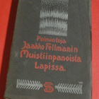 Poimintoja Jaakko Fellmanin muistiinpanoista Lapissa 1907 - pikkukuva 1