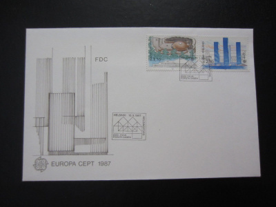 FDC 1987 Eurooppa-merkit