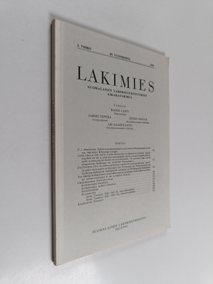 Lakimies 2/1991 : Suomalaisen lakimiesyhdistyksen aikakau...