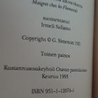 Georges Simenon - Maigret rajan pinnassa (nid.) - pikkukuva 2
