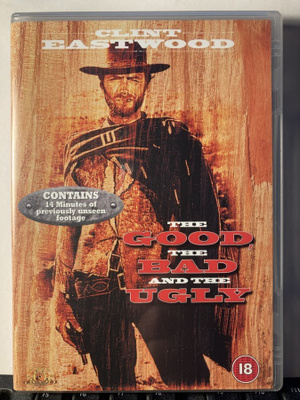 THE GOOD, THE BAD AND THE UGLY, DVD, Leone, Eastwood