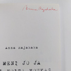Anna Rajahaka : Meni jo ja oli voita noukas : iankaikkise... - pikkukuva 3