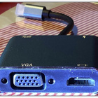 Uusi 4-in-1 USB-C - HDMI & VGA & USB 3.0 & PD -adapteri - pikkukuva 2