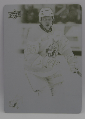 2019-20 CHL Printing plate Kalle Loponen