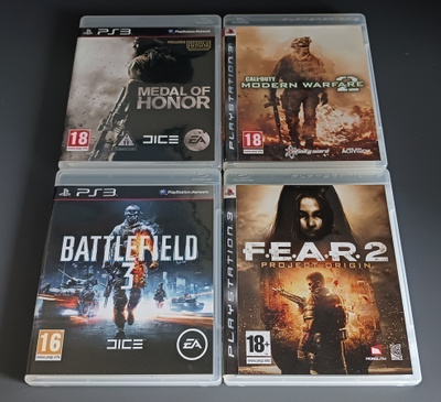 PS3-pelipaketti, 5 peliä