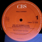 PAULI CARMAN :: DIAL MY NUMBER :: VINYYLI  MAXI 12"  1986 - pikkukuva 3