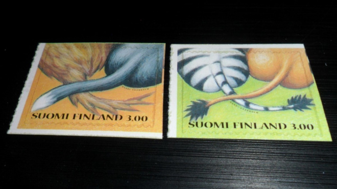 LAPE 1459-1460 ** YSTÄVYYDELLÄ-TARRAMERKIT 1999 27.1.