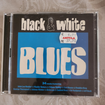 V/A Black & White Blues 2Cd (M-/M-)