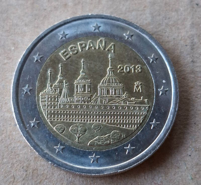 España Espanja 2 € juhlaraha 2013