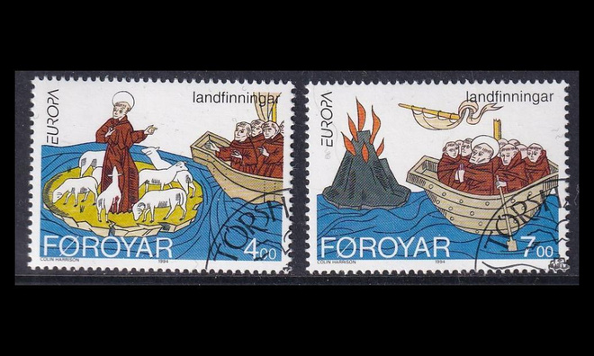 Fär-saaret 260-1I o Europa Pyhä Brendan (1994)