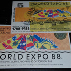 Australia EXPO 1988 2 ja 5 dollars UNC - pikkukuva 1