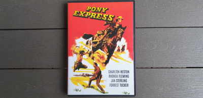 DVD: Pony Express (Charlton Heston 1953/2012) USA R1