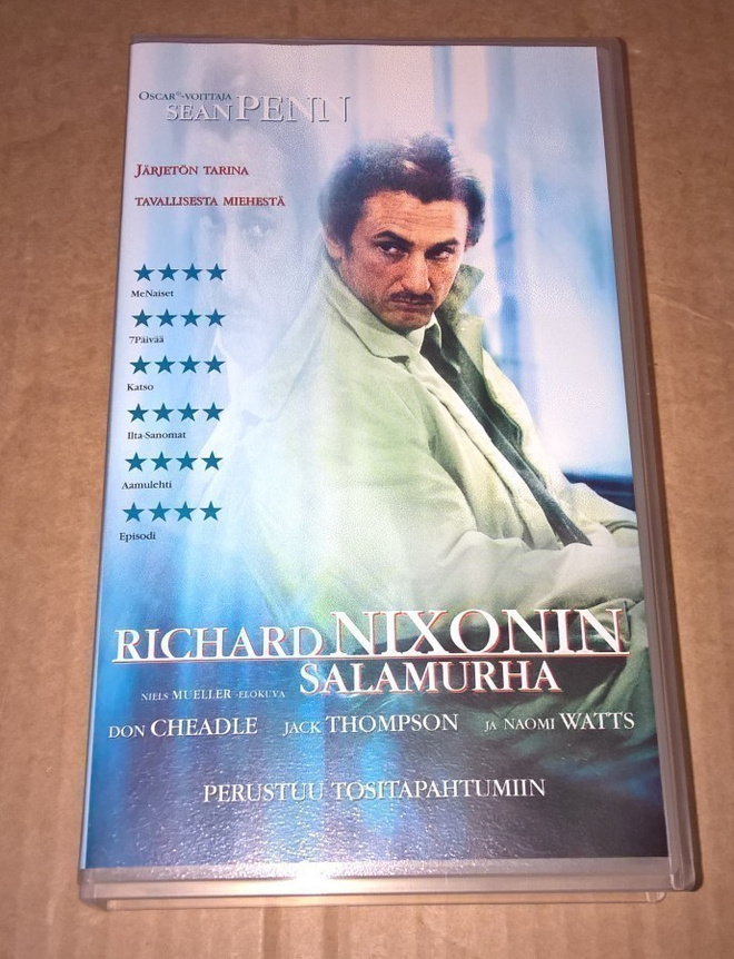 RICHARD NIXONIN SALAMURHA VHS