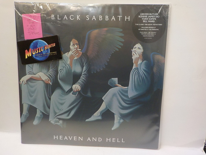 BLACK SABBATH - HEAVEN AND HELL  US RHINO 2021 LP UUSI +