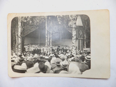 VANHA Postikortti Kovjoki Uusykaarlepyy 1916