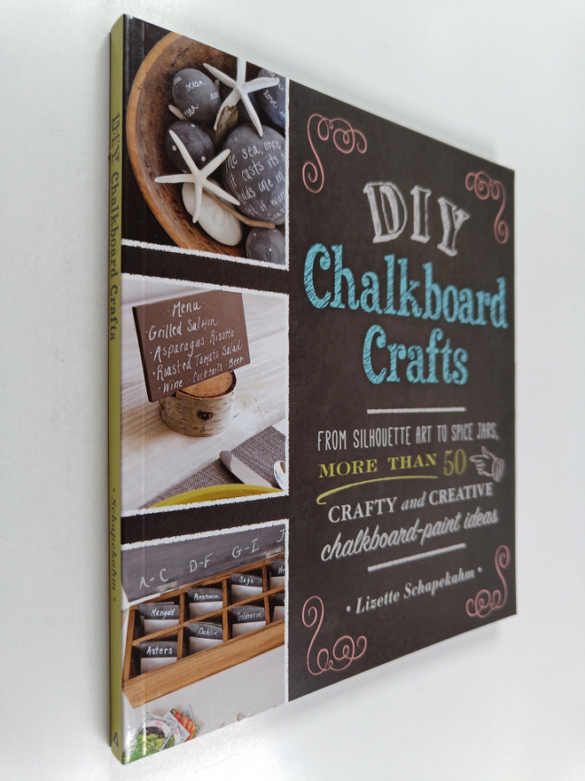 Lizette Schapekahm : DIY Chalkboard Crafts - From Silhoue...