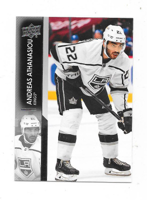 2021-22 Upper Deck #333 Andreas Athanasiou , LA Kings