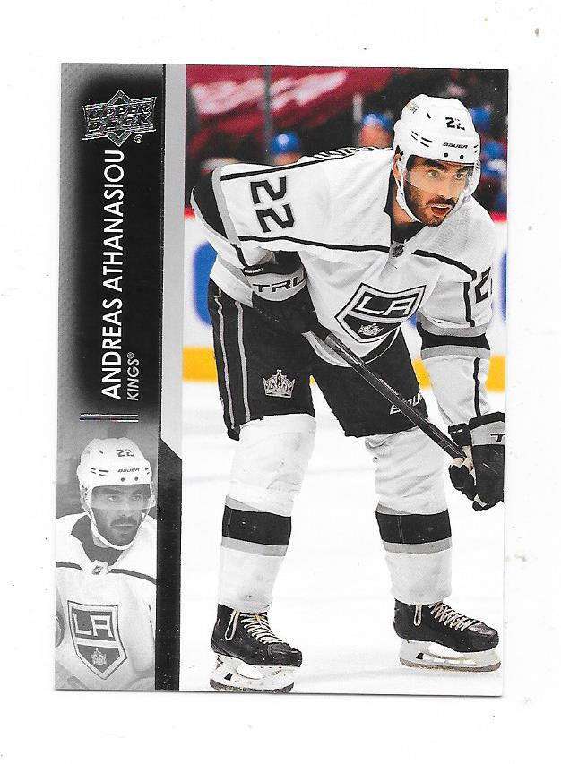 2021-22 Upper Deck #333 Andreas Athanasiou , LA Kings