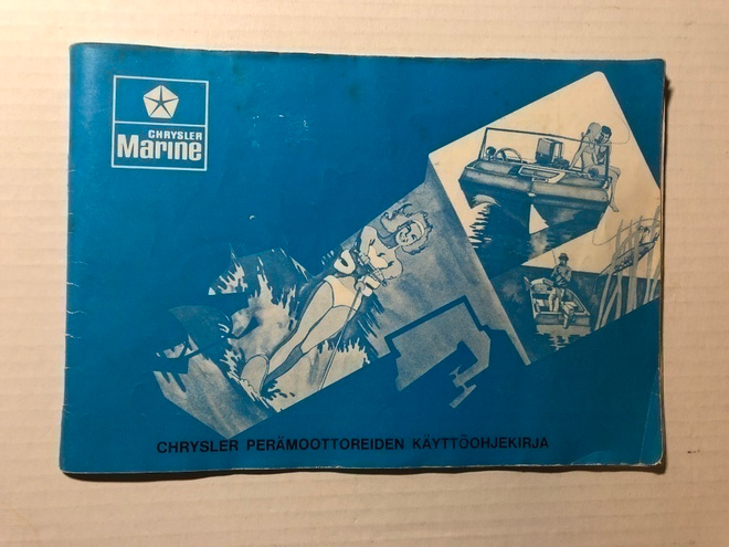 Chrysler perämoottoreiden käyttöohjekirja