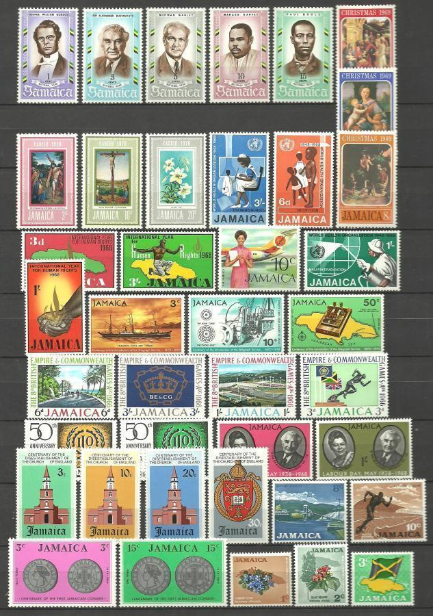 JAMAIKA Karibia suuri erä postituoreita - 40 erilaista **