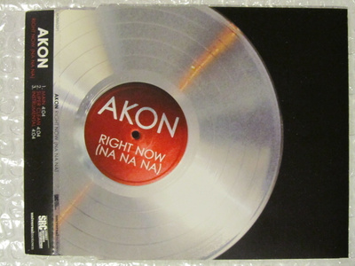Akon • Right Now (Na Na Na) PROMO CD Maxi-Single