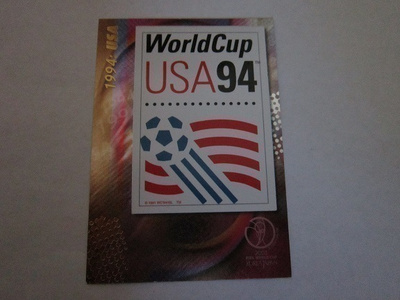 JALKAPALLO KERÄILYKORTTI WORLD CUP USA 94