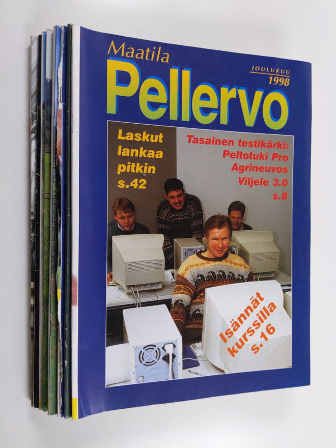 Maatila Pellervo vuosikerta 1998 (8 nroa, marraskuu puuttuu)