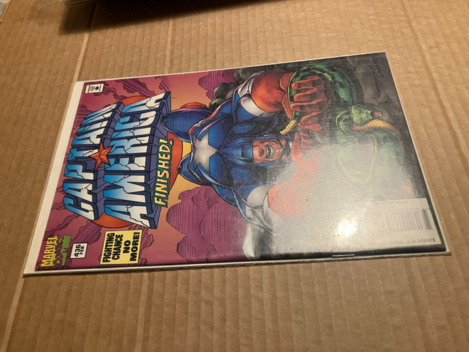 MARVEL CAPTAIN AMERICA 436/1995 HYVÄ