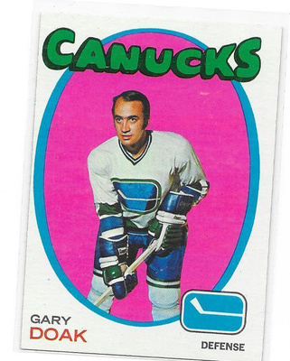 1971-72 Topps #87 Gary Doak Vancouver Canucks
