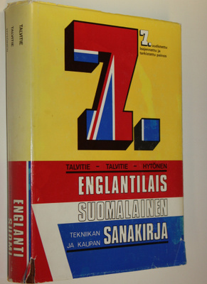 Jyrki K. Talvitie : Englantilais-suomalainen tekniikan ja...
