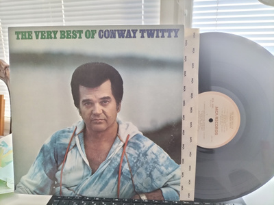CONWAY TWITTY, The Very best of, LP US -78 HIENO KUNTO !!