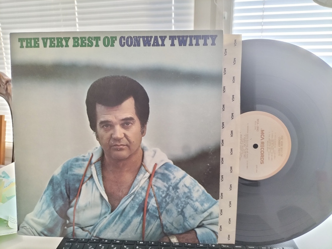 CONWAY TWITTY, The Very best of, LP US -78 HIENO KUNTO !!