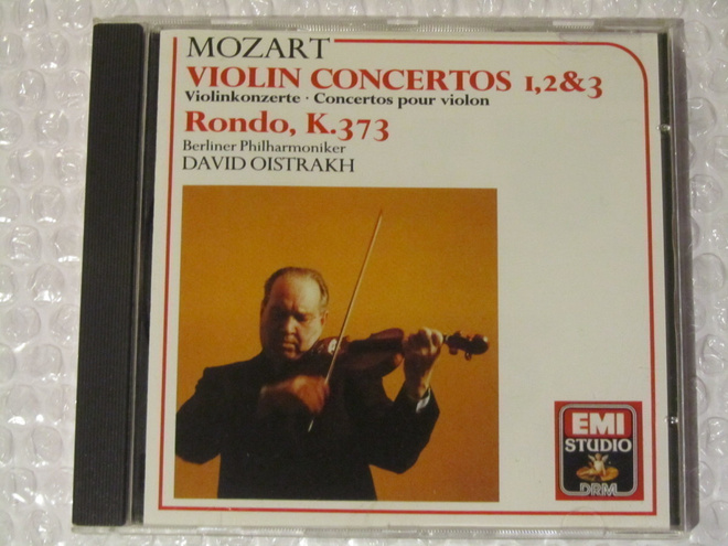 David Oistrakh • Mozart • Violin Concertos 1,2 & 3 CD