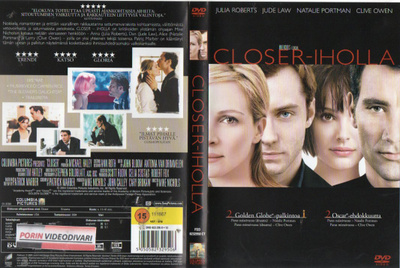 closer-iholla (27 876) k -FI- DVD suomik. julia roberts 200