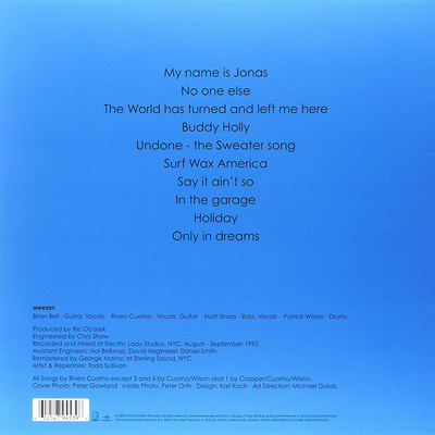 WEEZER - BLUE