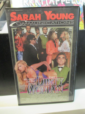 VHS Dirty Woman (Sarah Young) K-18 aikuisviihdettä