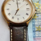 VANHA Kello Seiko SQ 100 Water Resistant Sapphire Crystal - pikkukuva 1