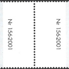 Åland 2001 Tuulimyllyt 3,00 mk välilöpari numero ** LaPe 192 - pikkukuva 2