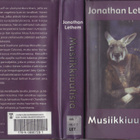 Jonathan Lethem: Musiikkiuutisia (Loki 2001 kirjastopoisto) - pikkukuva 2