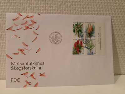FDC- ensipäiväkuori - Metsä - 1995