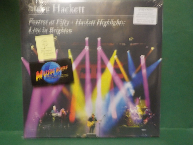STEVE HACKETT - LIVE IN BRIGHTON UUSI 2023 EU 4LP