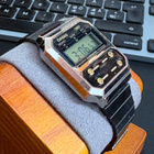 Casio A100WE – retro digitaalikello – Illuminator - pikkukuva 2
