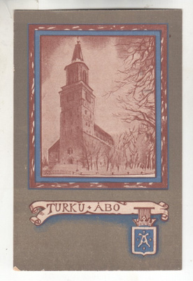 Turku Tuomiokirkko kortti. (2)