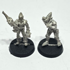 WH40K - 2kpl Eldar D-Cannon Crew (1987) [S272] - pikkukuva 1