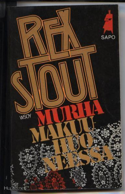 Rex Stout: Murha makuuhuoneessa nid.1.p 1983 SAPO282