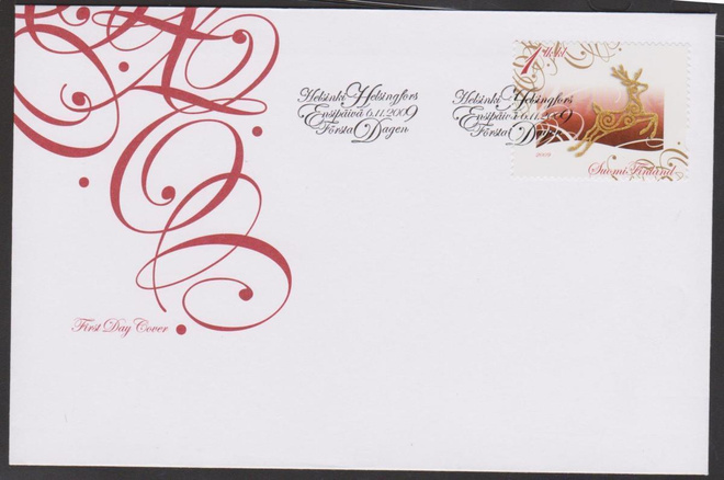 FDC 2009 Omakuvamerkki-Talven taikaa OK13